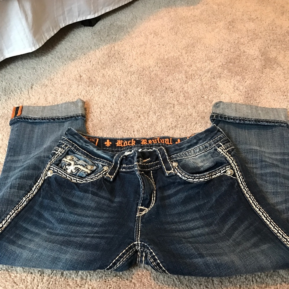Rock Revival cropped jeans